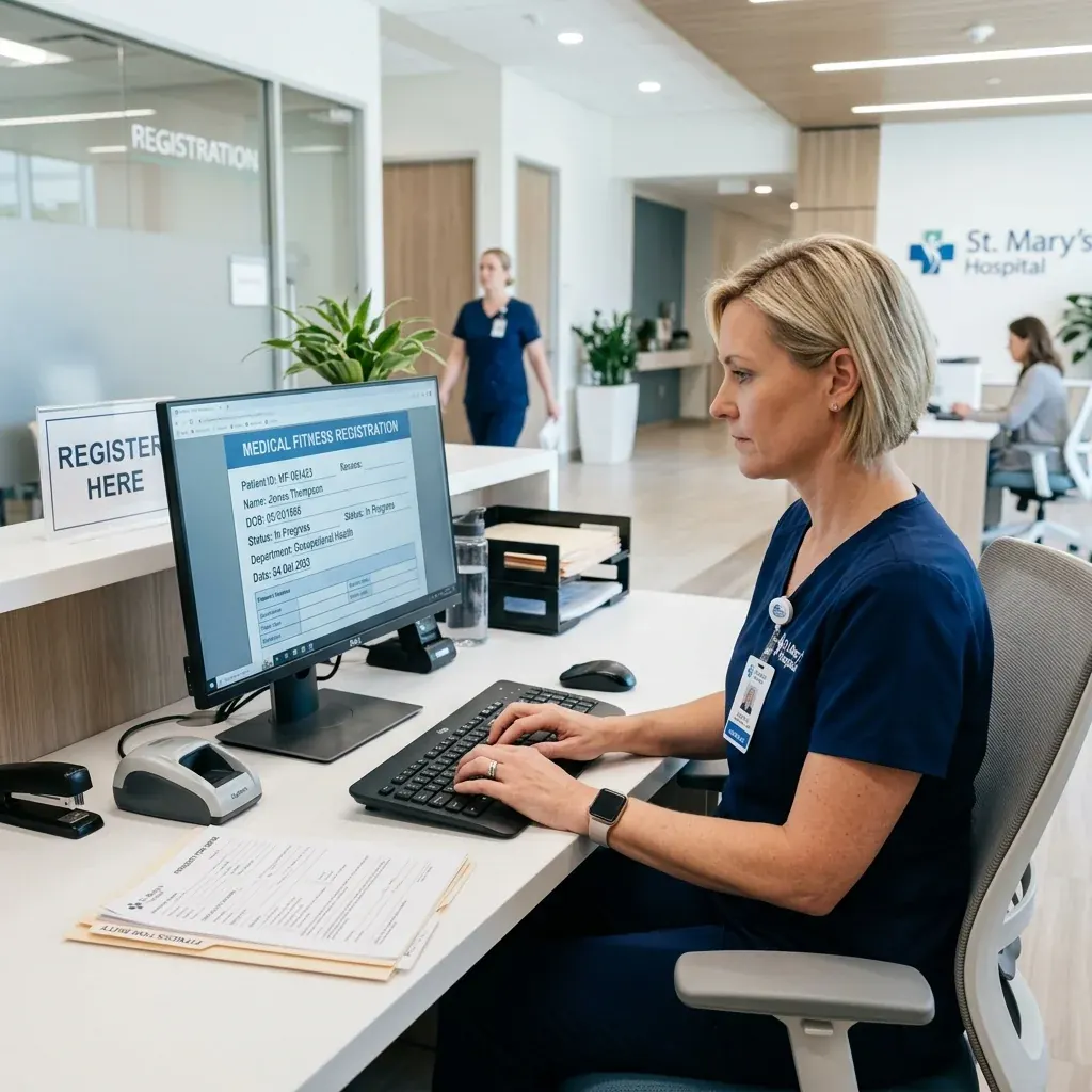 Medical Fitness Test Typing